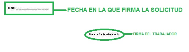 Firmar Solicitud